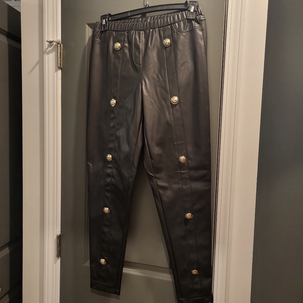 VENUS Faux Leather pants.